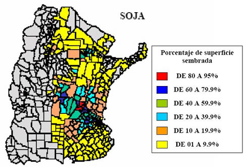 Argentina Expansion Soja, soybean