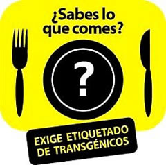 sabes lo que comes, know what you eat